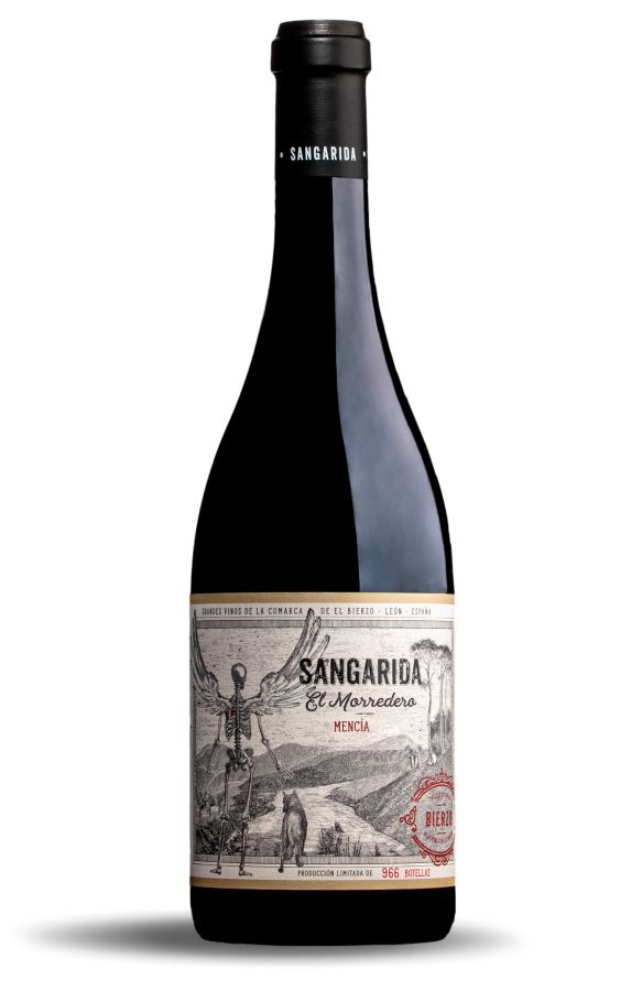 botella de vino Sangarida El Morredero